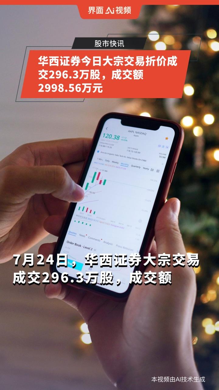 大宗证券(股票证券公司大宗交易是利好还是利空)